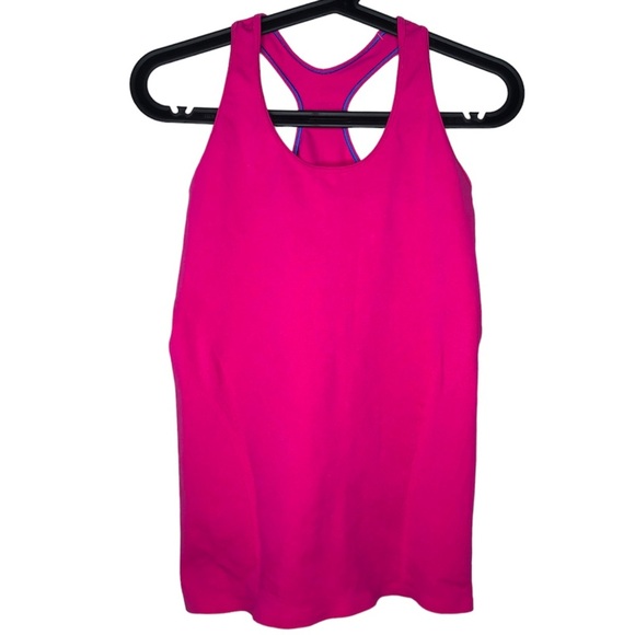 Ivivva Girls Lululemon Magenta Pink Tank Top 14 - Picture 1 of 6
